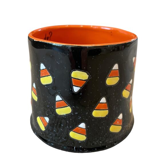 Large Halloween CANDY CORN Mug 17oz Coffee Cup by Global Design Connection New - Picture 9 of 14